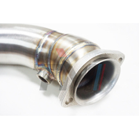 Downpipe Performa Tinggi untuk Benz AMG C43 E43 E400 W205 W213 M276 3.0T Biturbo 2017+ Pipa Knalpot