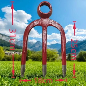 Azada de <span class=keywords><strong>acero</strong></span> de jardín de 3 dientes y azada de cuatro dientes para el/la/<span class=keywords><strong>F111</strong></span>/F112 del/de los/de - Product Image 2