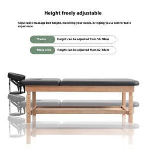 Lit de salon de beauté multifonctionnel Mia avec éponge à rebond élevé, cuir synthétique, lit de massage santé, vente en gros d'usine - Product Image 4