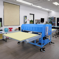 Nouvelle condition automatique 100*120cm grand Format T-Shirt Sublimation impression hydraulique presse à chaud Machine pneumatique entraînée 220V