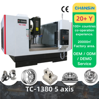 Cnc Vertical 5 Axes 4 axes Fraiseuse Heavy Duty Mini Portique Prix Métal Centro De Maquinado Vmc Cnc Centre D'usinage