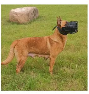 <span class=keywords><strong>Bozal</strong></span> <span class=keywords><strong>Pitbull</strong></span> Ajustable-Acero Inoxidable Y <span class=keywords><strong>Cuero</strong></span> Anti-Mordida <span class=keywords><strong>Para</strong></span> Perros Agresivos, <span class=keywords><strong>Bozal</strong></span> <span class=keywords><strong>De</strong></span> Entrenamiento Transpirable Duradero - Product Image 3