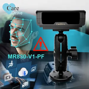 CareDrive MR830-V1-PF睡眠警报装置超速振动灯警报DSM DMS摄像机，带CMS平台，用于驾驶员安全