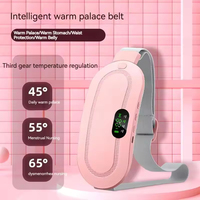 Ceinture de massage électronique pour le corps, masseur abdominal vibrant avec compresse chaude pour soulager les douleurs menstruelles