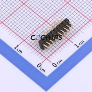 X1321WV-2x10J-C30D23 Pin Header Through hole Component (THT),P=1.27mm Connector 2x10P 1.27mm 1.27mm Pin Header - Product Image 2