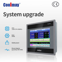 Coolmay-controlador lógico programable todo en uno para control de automatización industrial, plc integrado hmi, 7 pulgadas, gran oferta