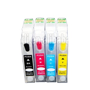 Cartouches d'encre 4 couleurs pour <span class=keywords><strong>Epson</strong></span> <span class=keywords><strong>XP</strong></span>-235 <span class=keywords><strong>XP</strong></span>-<span class=keywords><strong>245</strong></span> <span class=keywords><strong>XP</strong></span>-247 – Recharges en gros - Product Image 1