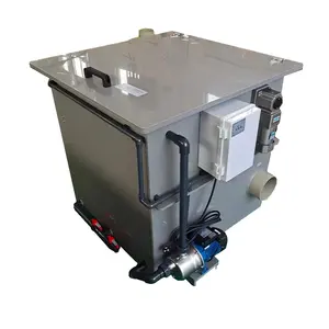 Microfiltro de tambor rotativo de alta eficiencia, autolimpieza, para agua de acuicultura