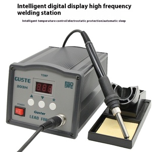 Station de soudage électrique haute fréquence Guste 205h 150/90W <span class=keywords><strong>Fer</strong></span> <span class=keywords><strong>antistatique</strong></span> haute puissance 203h Station de soudage d'entretien - Product Image 2