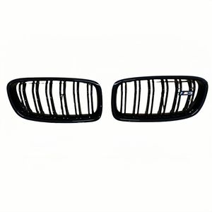 Rejilla de parrilla negra Original <span class=keywords><strong>SIRU</strong></span> de alta calidad para BMW Serie 3 F30F35 hecha de Material ABS duradero en estado usado - Product Image 1