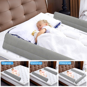 OEM Coussinets de sécurité floqués pour barreaux de lit, coussin de protection <span class=keywords><strong>gonflable</strong></span> pour lit d'hôpital et barrière de lit pour personnes âgées - Product Image 4