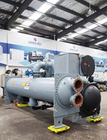 Enfriador Centrífugo Industrial de Segunda Mano, 2982KW, R134a, Refrigerado por Agua, Unidad de Refrigeración Central Comercial HVAC