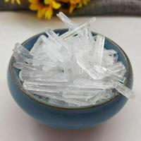 Cristaux de menthol de qualité alimentaire 100 % purs et naturels, extrait de menthe poivrée en vrac pour rafraîchissement et fraîcheur, dentifrice et gommes à mâcher