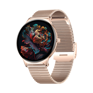 <span class=keywords><strong>Montre</strong></span> connectée ultra-fine V89 pour femmes, écran AMOLED de 1,43 pouce, bracelet en silicone, cadrans personnalisés, suivi de la forme physique, appels, messages - Product Image 1