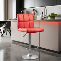 Chaises de bar modernes en cuir PU en gros pour salon