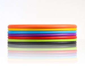 <span class=keywords><strong>Frisbee</strong></span> per <span class=keywords><strong>Cani</strong></span> Leggero e Pieghevole, Resistente ai Morsi, in Gomma Morbida, per <span class=keywords><strong>Addestramento</strong></span> Interattivo all'Aperto - Product Image 4