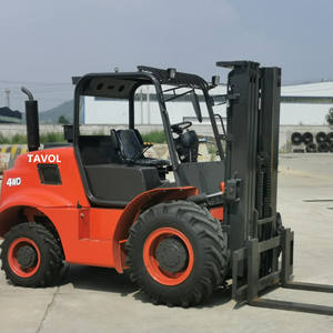 China 2,5 3 3,5 4 5 6 7 Ton Carretilla elevadora todoterreno 4WD 4x4 Todo terreno áspero Carretilla elevadora diesel Precio para la venta - Product Image 6