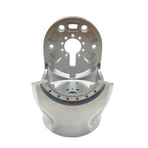 บริการงานกลึงซีเอ็นซีความแม่นยำสูง SHIVCNC โครงสร้างหุ่นยนต์อะลูมิเนียมเหล็กกล้าแบบกำหนดเอง 5 แกน สำหรับงานกลึง รองรับหุ่นยนต์อัตโนมัติ - Product Image 2