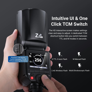 Flash Speedlite NEEWER Z2 PRO 24G TTL HSS de Cabeza Redonda para <span class=keywords><strong>Sony</strong></span>, Compatible Inalámbricamente con Godox/M TCM Switch // Cámaras - Product Image 4