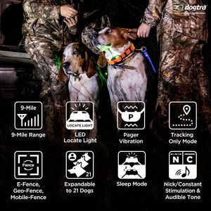 Collier de dressage pour chien Dogtra Pathfinder2 GPS avec télécommande, portée de 9 milles, suivi en temps réel pour chiens de taille moyenne à grande - Product Image 4