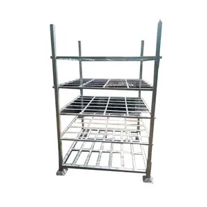 Kim Loại Pallet Kệ Hệ Thống Phòng Lạnh Lưu Trữ Xếp Chồng Kệ Kệ Kệ Hệ Thống