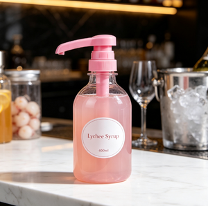 Pompe à sirop en PP de qualité alimentaire 28/400 5cc 8cc 10cc, pompe distributrice pour sirop de café, confiture, miel, compatible avec les bouteilles Torani Monin, couleur personnalisée, OEM - Product Image 3