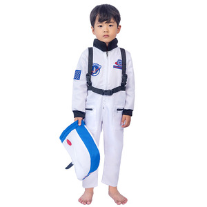 Niños nuevo <span class=keywords><strong>disfraz</strong></span> de <span class=keywords><strong>astronauta</strong></span> niñas niños juego de rol Spacemen trajes carnaval fiesta <span class=keywords><strong>disfraz</strong></span> - Product Image 2