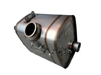 Peredam Katalitik SCR Truk Berat Baru DOC DPF Knalpot Muffler Sesuai Standar Euro IV-VI Tahan Suhu Tinggi Bahan Stainless 304