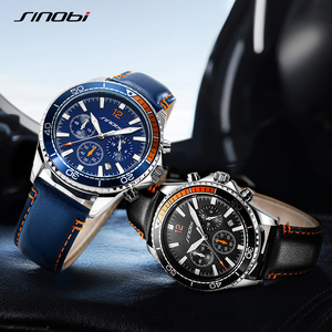Men's <b>Watch</b> Multifunctional Chronograph Sports <b>Watch</b> Quarter Orange Luminous Men's <b>Watch</b> - Product Image 2