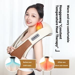 Écharpe de massage multifonctionnelle pour la maison, masseur électrique pour le cou et les épaules avec housse confortable - Product Image 5