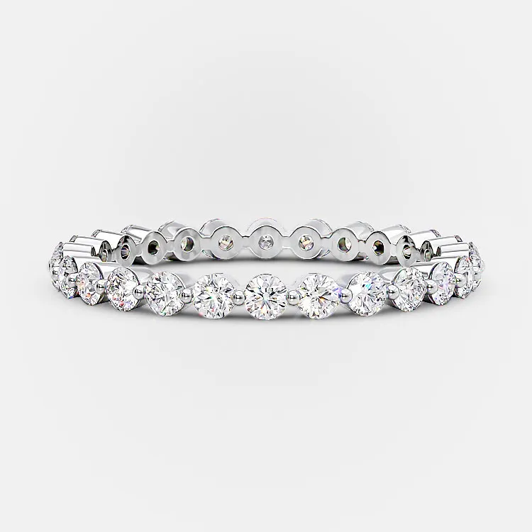 Jovovasmile anéis redondos brilhantes, prata 925, doce, laboratório, diamante, noivado, joias finas
