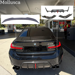 Kit de modification de diffuseur arrière en fibre de carbone de style post-production pour Série 3 G20 - Product Image 4