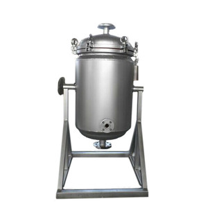 Endüstriyel sıvı Filtration syonu için yan giriş karbon çelik tek çanta filtre yuvası - Product Image 2