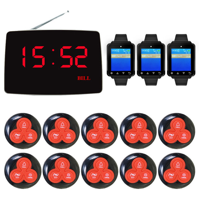 Hospital Restaurant Wireless Call Equipment