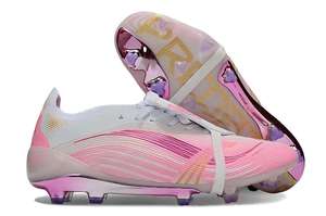 Vente en gros d'usine, chaussures de football Predator Style 25 FG, chaussures d'entraînement unisexes pour étudiants, semelle extérieure en caoutchouc résistante à l'usure - Product Image 3