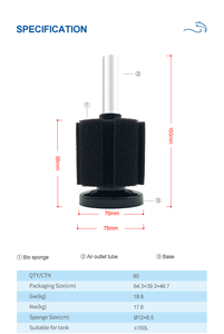 XY-180 Aquarium Filter Aquarium Accessoires - Product Image 5