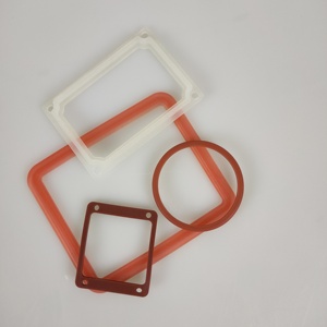 Tùy chỉnh thực phẩm cấp Silicone NBR <span class=keywords><strong>CR</strong></span> FKM SBR miếng đệm cao su mềm/phẳng miếng đệm cao su - Product Image 3