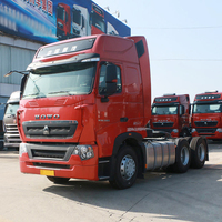 SINOTRUK HOWO T7H 440HP 6X4 Тягач с глобальной поддержкой запчастями для международных перевозок на дальние расстояния