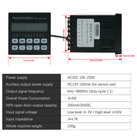 Controlador de Motor Paso a Paso de un Solo Eje HLTNC KH-01, Generador de Pulsos Programable Independiente para Control de Movimiento Lineal CNC
