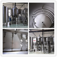 Équipement de brasserie commerciale système de brassage 3000L avec moteur de pompe à pression capable de traiter le fermenteur de bière 3000L