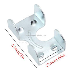 1/2 pouces cheval <span class=keywords><strong>pince</strong></span> sangle boucle corde retenue métal galvanisé robuste <span class=keywords><strong>Double</strong></span> corde <span class=keywords><strong>pince</strong></span> <span class=keywords><strong>pince</strong></span> pour Camping marin fixation - Product Image 2