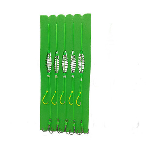 Anzuelo de pesca para carpa plateada con resorte, anzuelo doble, anzuelo explosivo para pesca de fondo en ríos, objetivo: carpa - Product Image 2