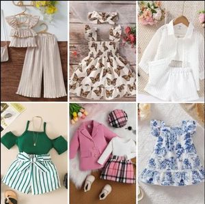 Ventes en gros d'usine, vêtements d'occasion pour enfants du Royaume-Uni, balles de vêtements en polysoie, robes, t-shirts, mélange en vrac - Product Image 4