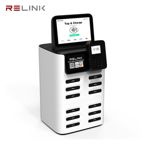 Station de recharge de batteries partagées à 12 emplacements avec paiement par point de vente |   Solution de location intelligente pour les entreprises de recharge de téléphones - Product Image 3