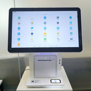 Nhà Máy Giá 15.6 inch Màn hình kép máy POS với đầu đọc thẻ QR Máy quét mã và máy in cho cửa hàng bán lẻ - Product Image 2