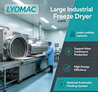 LMF-150-Large Capacity Voedselvriesdroogmachine Lyofilisator voor fruit, groenten, huisdiertreats en beef jerky productie