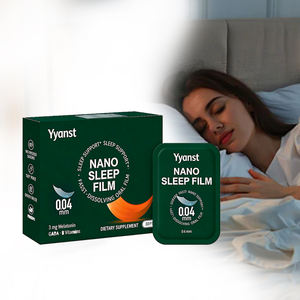 Comprimés oraux de mélatonine et de vitamines B5 et B6 sans sucre, de haute qualité, sous marque privée, pour favoriser le sommeil et améliorer la qualité du sommeil. - Product Image 1