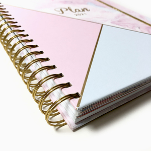 Fournitures scolaires, carnet à spirales A5, journal, agenda quotidien non daté, agenda professionnel, impression personnalisée avec autocollant - Product Image 5