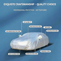 Housse de protection multicouche épaisse pour BYD Seagull, ajustement parfait, toutes saisons, isolation thermique, imperméable, anti-âge