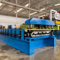 Equipo Personalizado de Alta Velocidad para la Formación de Paneles de Techo Corrugados para la Construcción de Edificios Industriales